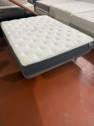 BASE Y COLCHON FLEX HYBRID VISCO 150x200