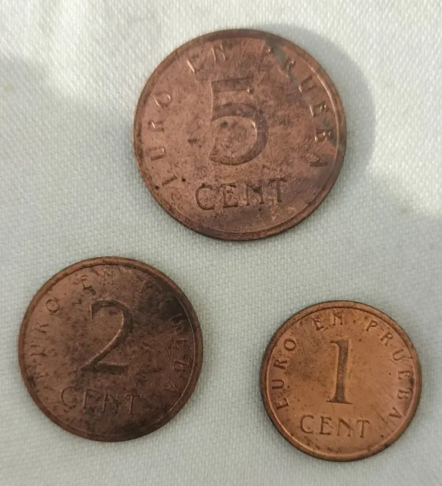 Churriana Euros Serie Prueba 8 monete 98 FNMT