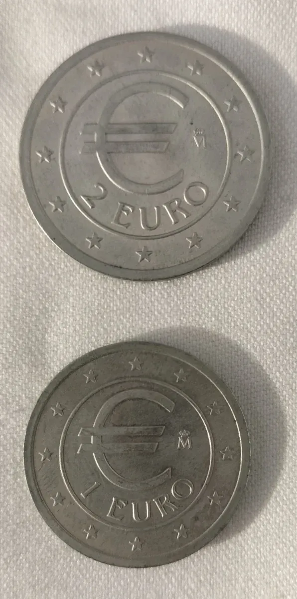 Churriana Euros Serie Prueba 8 monete 98 FNMT