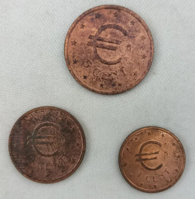 Churriana Euros Serie Prueba 8 monete 98 FNMT