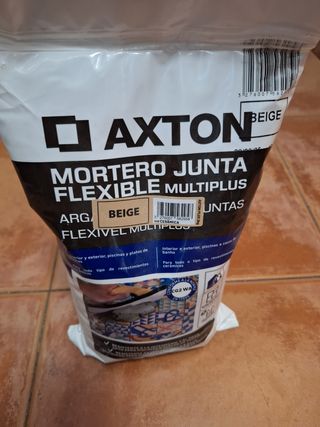 Mortero Junta Flexible Axton Beige 2kg