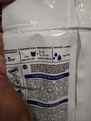 Mortero Junta Flexible Axton Beige 2kg