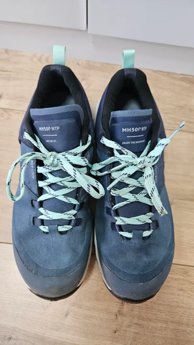 Zapatillas de montaña Quechua azul marino