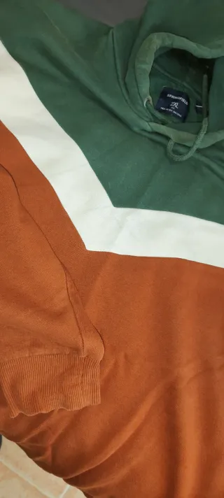 Sudadera Springfield Verde Talla XXL