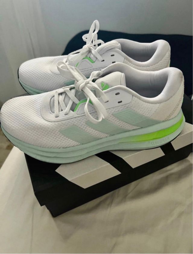 Adidas Galaxy 7W Blancas y Verdes