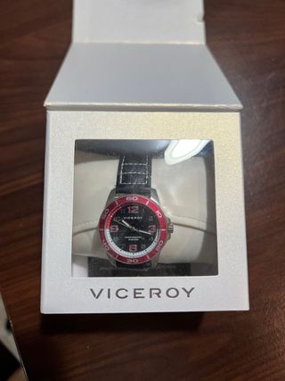 Reloj Viceroy Negro y Rojo, Nuevo