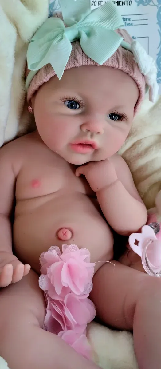 Bebé Reborn Silicona 44cm