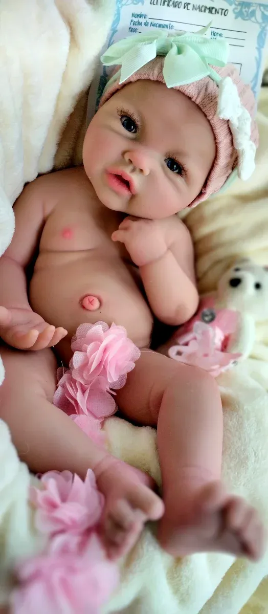 Bebé Reborn Silicona 44cm