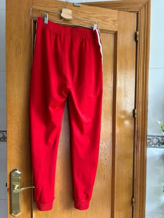 Pantalones chándal Adidas rojos