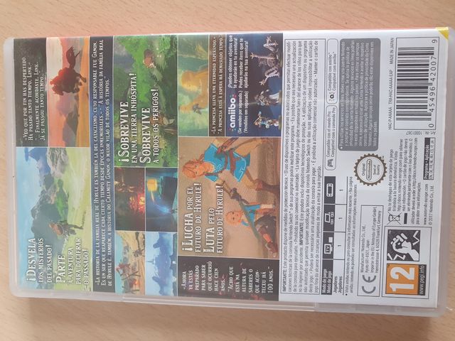 Zelda Breath of the Wild Nintendo Switch