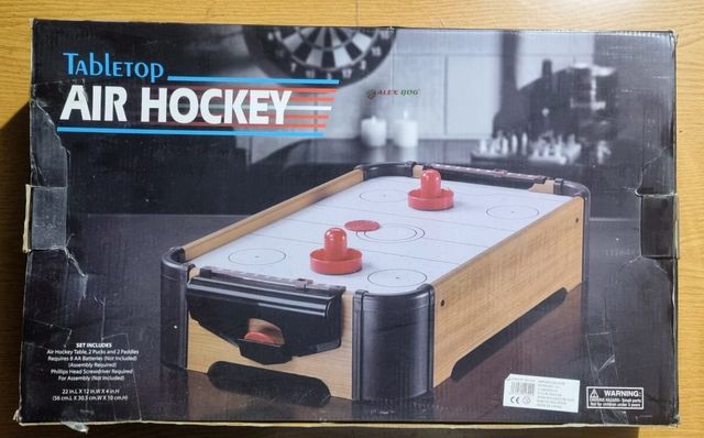 Air hockey de sobremesa