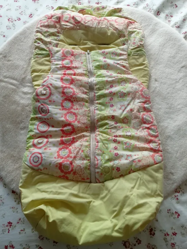 Saco para silla de carrito floral