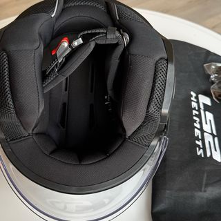 Casco Moto Jet LS2 Airflow II Negro Mate M