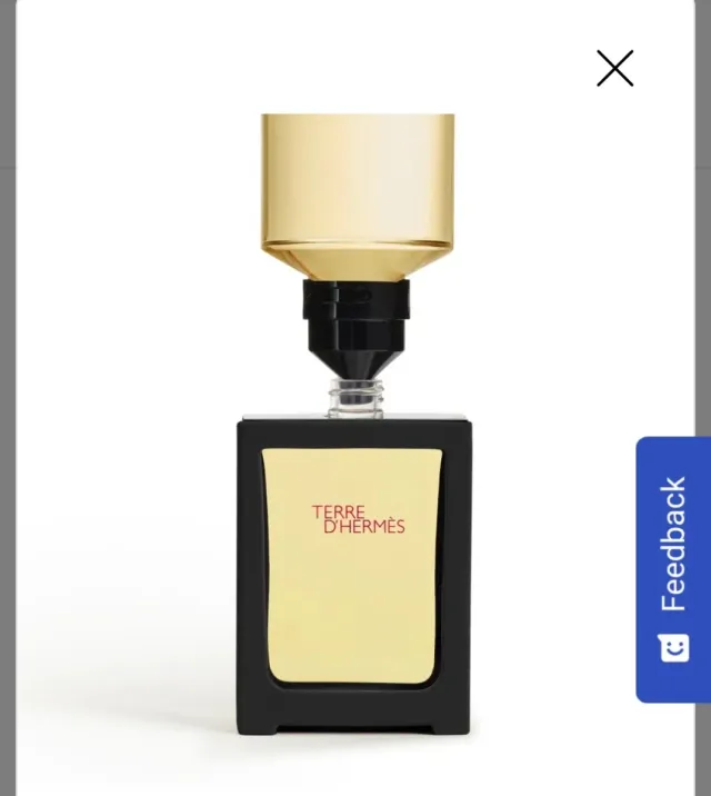 Set de perfume TERRE de HERMES.