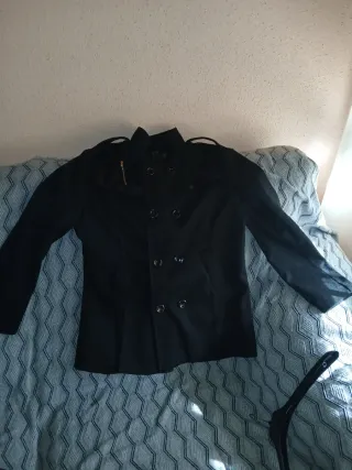 Chaquetón de invierno negro