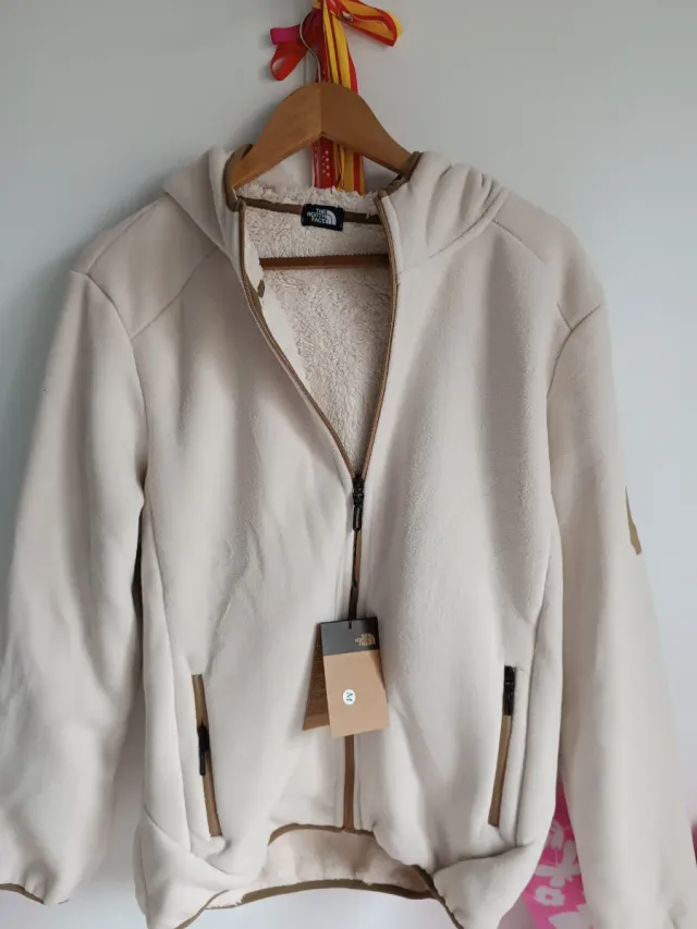 Chaqueta The North Face Beige Talla M Mujer