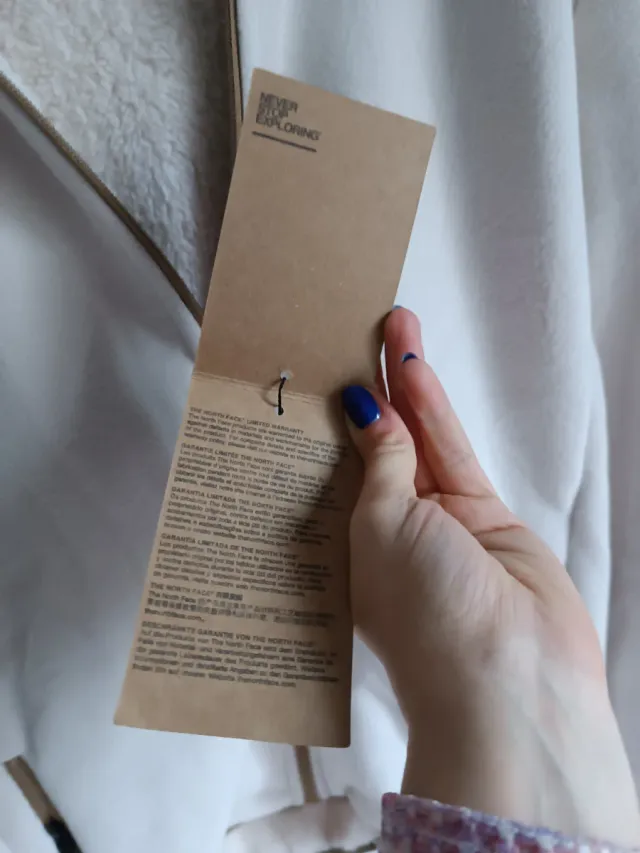 Chaqueta The North Face Beige Talla M Mujer