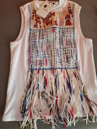 Conjunto Desigual Top (talla- S) y Falda (talla-M)