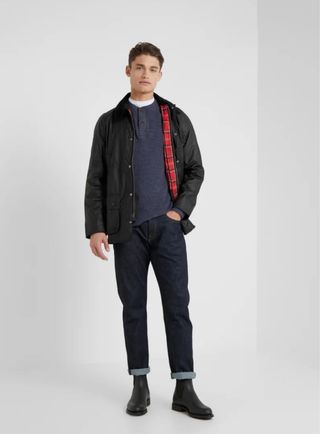 Chaqueta Barbour Ashby Negra