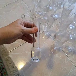 Set 16 Bicchieri + 4 Bicchierini Vodka Vetro