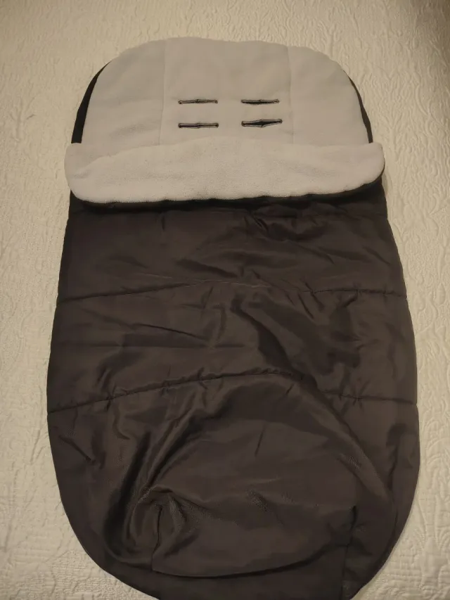 Saco para cochecito de bebé gris