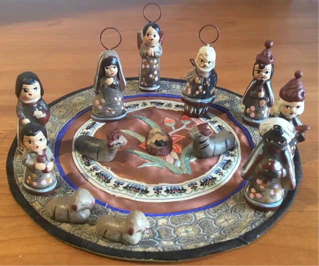 Belen figuritas mexicano Navidad