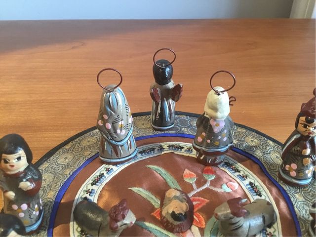 Belen figuritas mexicano Navidad