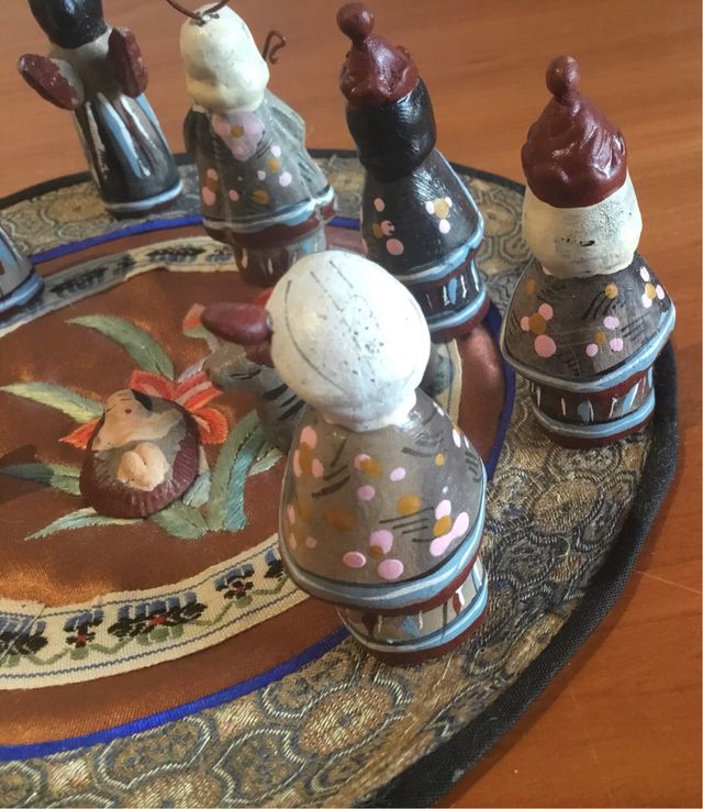 Belen figuritas mexicano Navidad