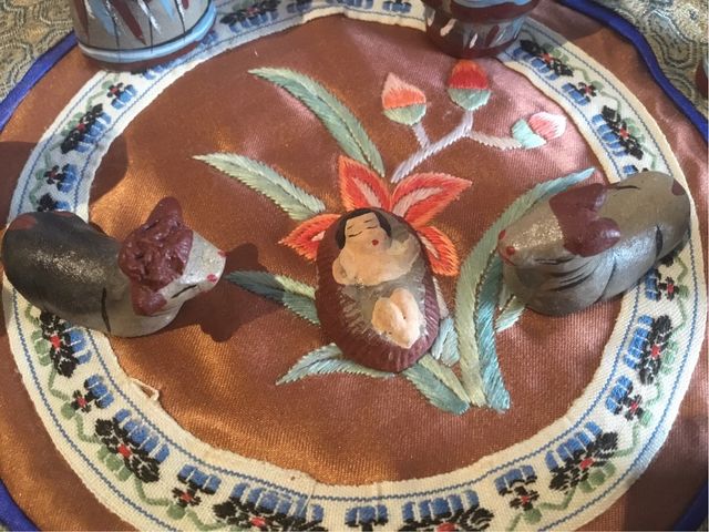 Belen figuritas mexicano Navidad