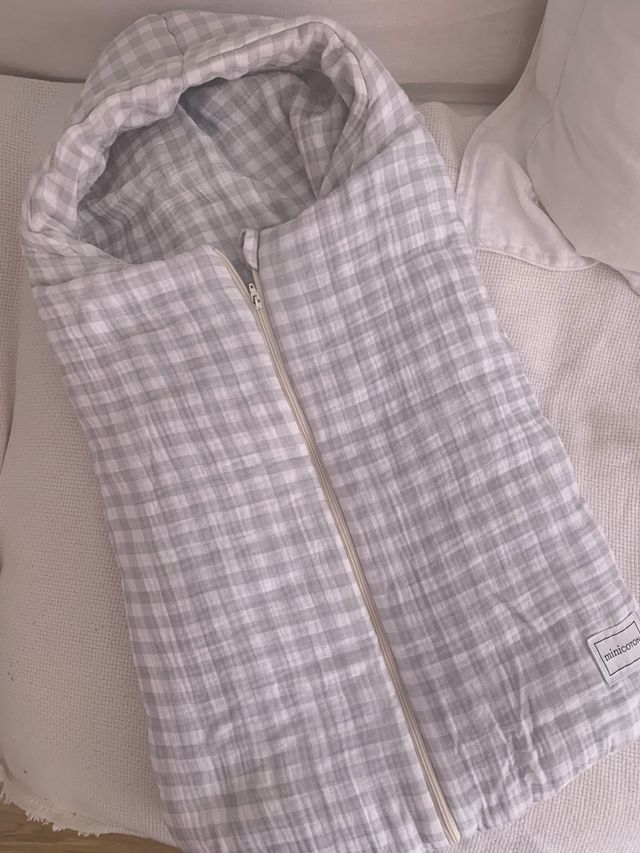 Saco Bambula Vichy Nube Invierno