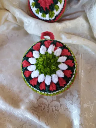 Palline Natale Fatte a Mano - Set 6