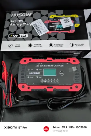 Cargador de Baterías 12V 10A