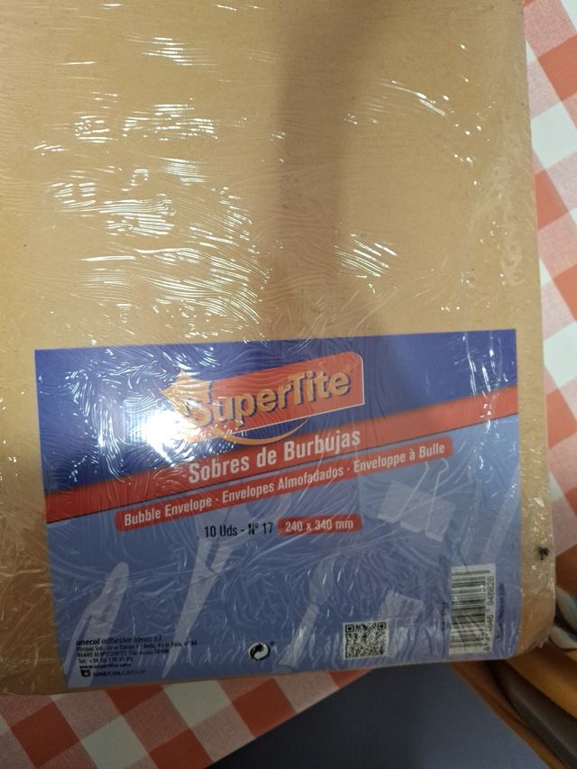 Sobres de burbujas