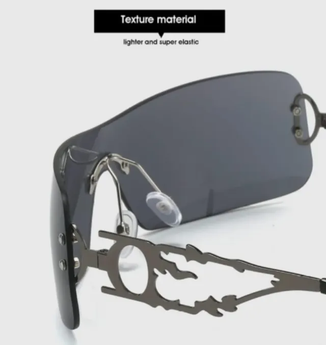 Gafas de sol HPIRME Steampunk sin montura