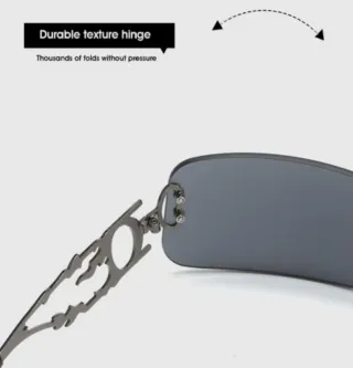 Gafas de sol HPIRME Steampunk sin montura