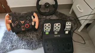 Volante Logitech G29 + Pedales + Mod F1