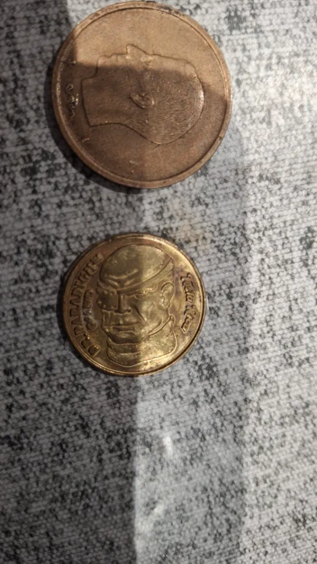 Monedas antiguas España Juan Carlos y Franco