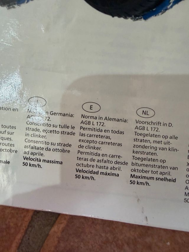 Cadenas Nieve Centrax 13-17 Pulgadas