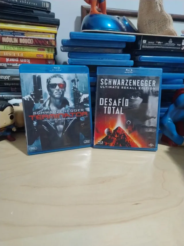 Pack Blu-ray Terminator y Desafío Total