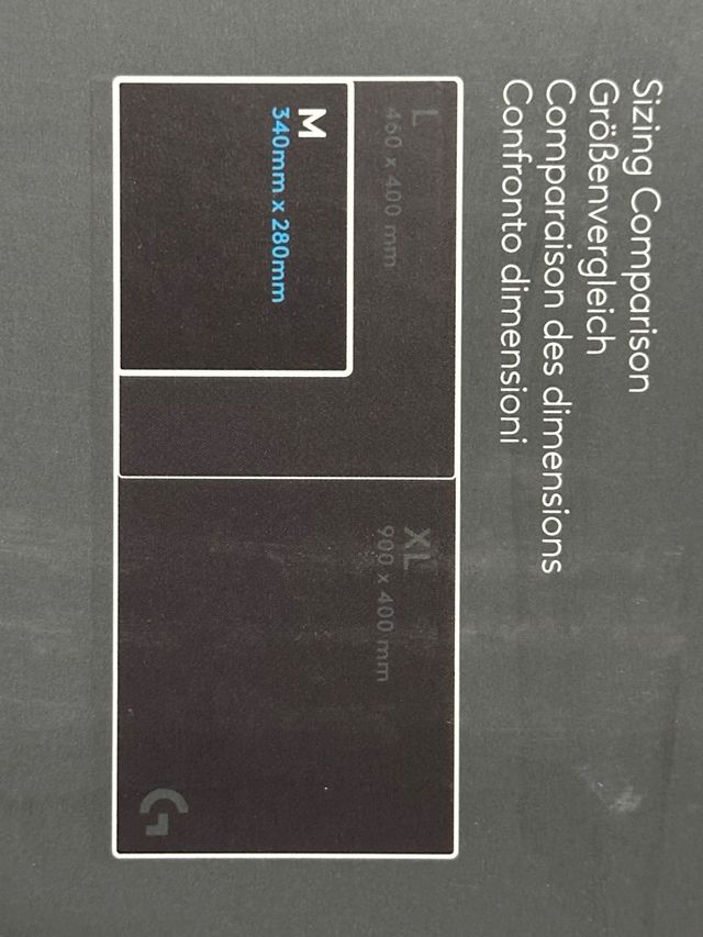 Logitech G440 Tappetino da gioco rigido