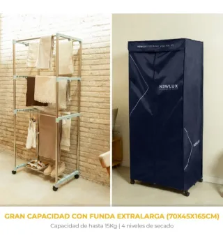 Secadora Vertical Eléctrica N3WLUX