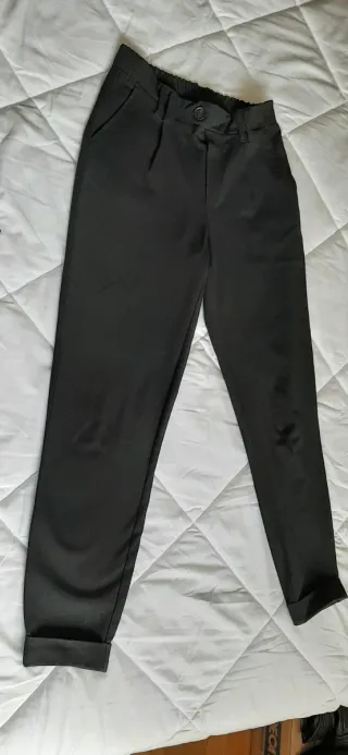 Pantalón de vestir negro mujer