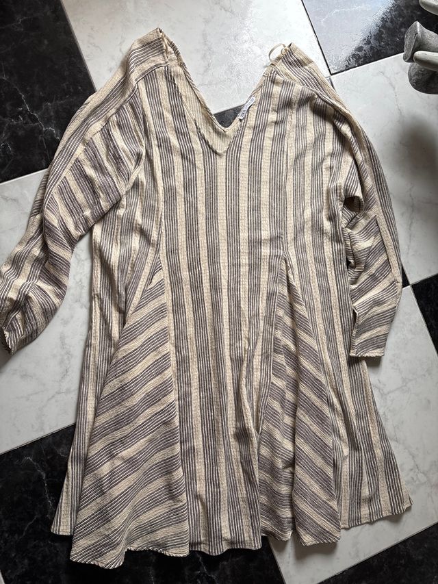 Vestido Zara Rayas