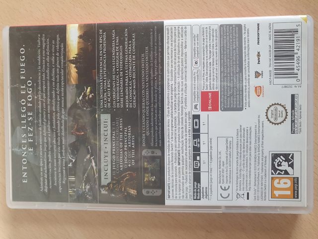 Dark Souls Remastered Nintendo Switch