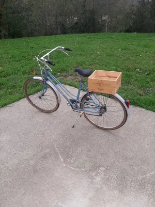 Bicicleta Paseo Motobecane Azul