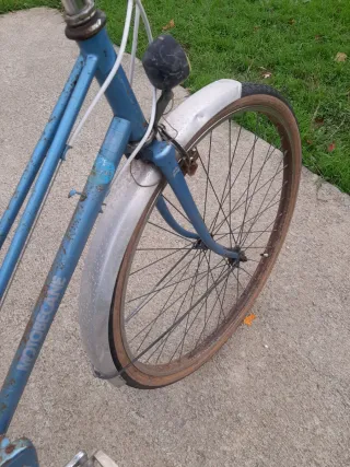 Bicicleta Paseo Motobecane Azul