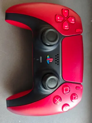 Mando PS5 Dualsense Rojo Volcánico TMR Antidrift