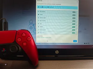 Mando PS5 Dualsense Rojo Volcánico TMR Antidrift