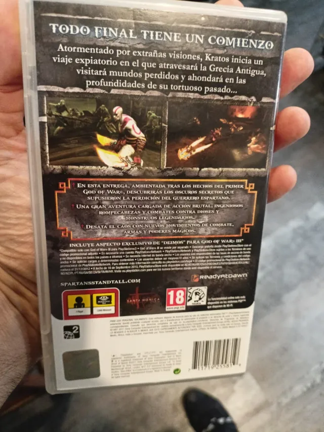 God of War Ghost of Sparta PSP