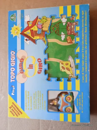 Topo Gigio Gioco Pista Magnetica